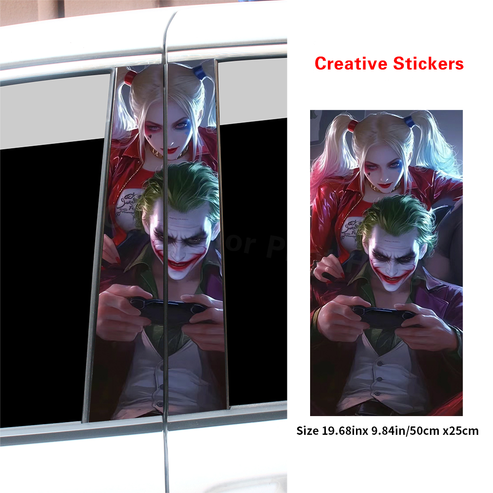Car Accessories Must Have - 1PC Funny Clown CP Car Stickers