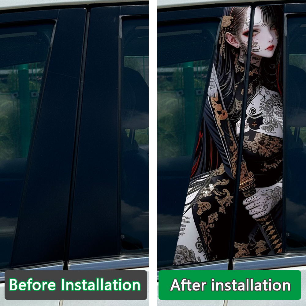 1/2pcs Sexy Female samurai Car - Car Accessories Must Have recensione e prezzo