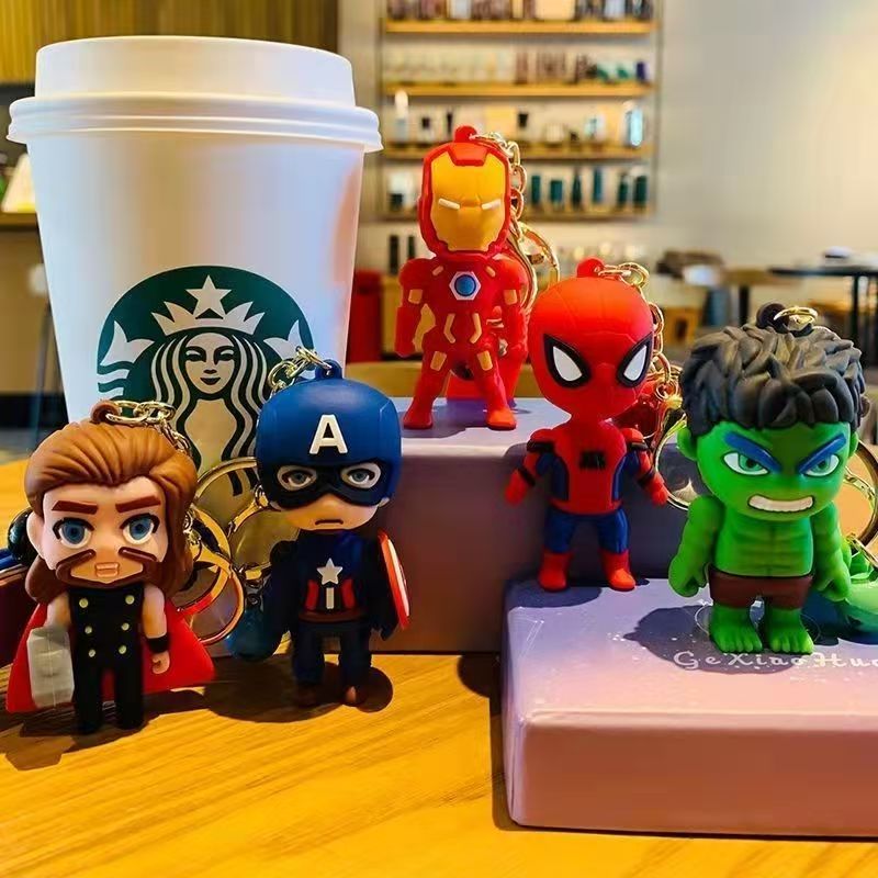 New Marvel Car Keychain Anime  - Car Accessories Wholesale recensione e prezzo