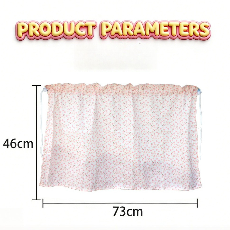 Cartoon Pattern Car Window Cur - Car Accessories Must Have recensione e prezzo