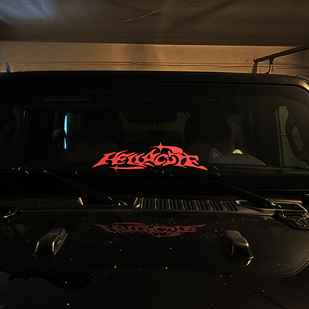 Hellacute Banner JDM Rear Wind - Car Accessories Must Have recensione e prezzo