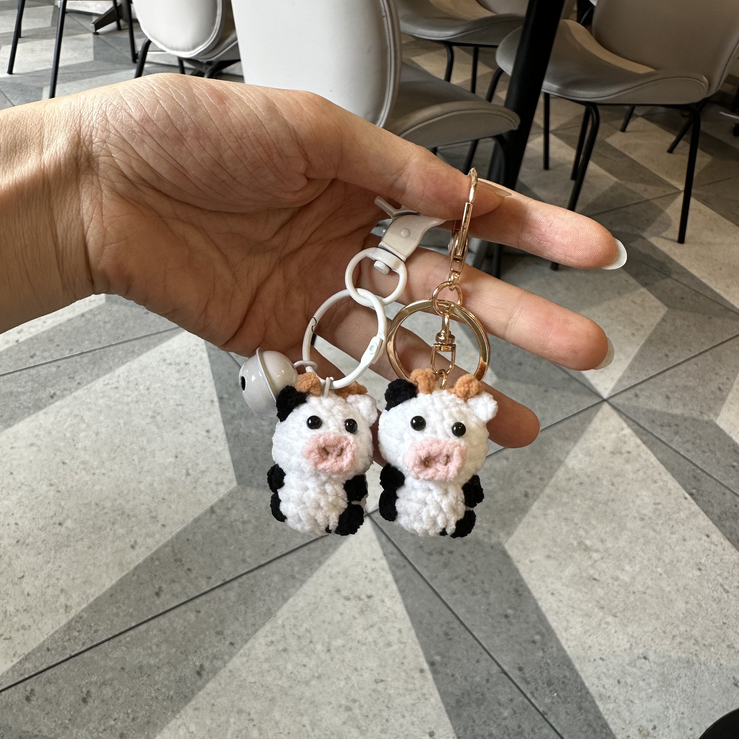 Handmade 3.5cm Cute Knitting M - Car Accessories Wholesale recensione e prezzo