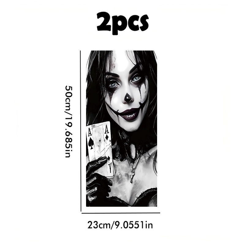 2pcs car B-pillar stickers Jok - Car Accessories Must Have recensione e prezzo
