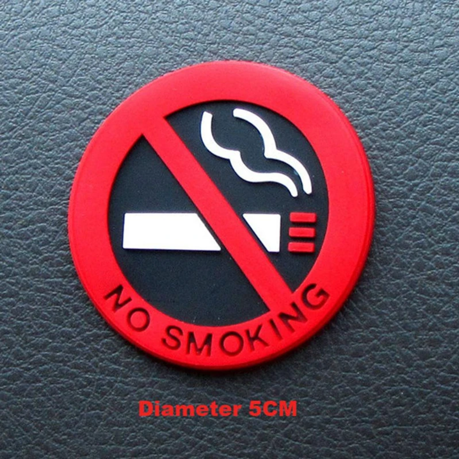 No Smoking Car Stickers Stylin - Car Accessories Useful recensione e prezzo